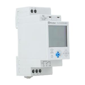 NHP DGT1230NFC Finder 12 Series Digital Time Switch 1 Changeover 50MEM 230V AC NFC