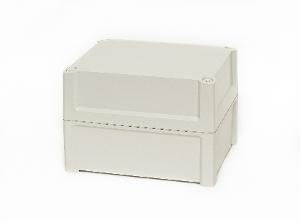 NHP NLP191213 N-Line NLP Series Enclosure, Adaptable Box, Plastic, IP65, IK07, 187mm x 122mm x 134mm, Grey, with Grey Lid