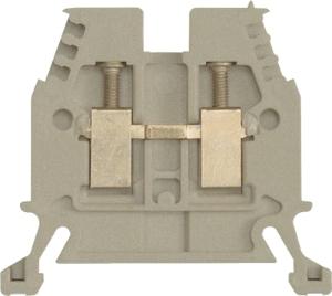 NHP V7W10 V7 Series Feed Through Terminal, Din Rail Mount, 57A, Suit 10mm Cable, Grey