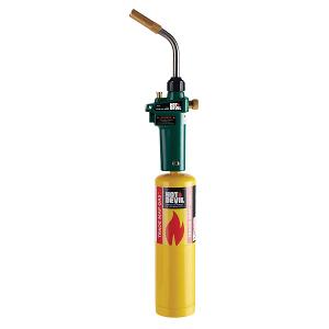 Hot Devil HD030 Trade Map Gas Torch Kit With Turbo Head, Kit includes: 1 x Turbo Torch Head  1 x Trade Map Gas Cylinder