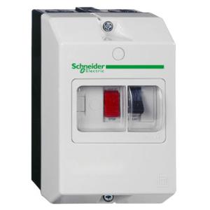 Schneider GV2ME14 TeSys Deca Series Motor Circuit Breaker, Thermal Magnetic, Screw Clamp Terminals, 415V, 3 Pole, 6A-10A, Din Rail Mount