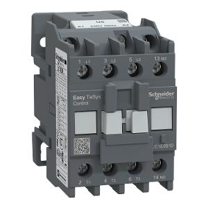 Schneider Electric LC1E0910U5 Contactor,Easy TeSys Control,LC1E,3P(3NO),AC-3,<=440V,9A,240V AC coil,50Hz,1NO auxiliary contact