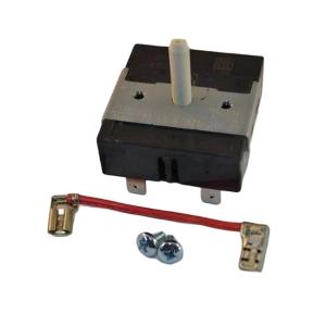 Stokes 50.57071.010 Cooktop Control and Oven Grill Switch, Electric Hotplate Control, Single Switch, Compatible with Kleemmaid, St George, Blanco, Smeg, White