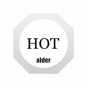 ALDER VERDE BUTTON ONLY CHROME HOT #00146