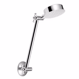 Austworld All Direction Shower Arm & Rose Swivel Nut Chrome Plated SH02SW