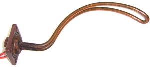 Tobin TC1800 Hot Water Heater Element, With Gasket, Copper, Bolt On, Sickle, 1800W