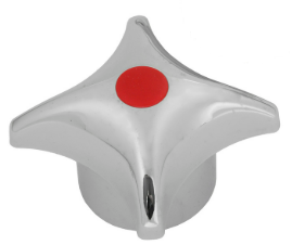 GE CAPSTAN BUTTON HOT (RED)