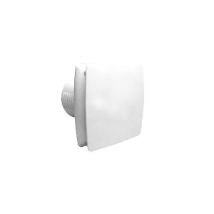 Ventair VUF150WH Universal Series Exhaust Fan, Ceiling Mount, Square, 150mm Duct, 193mm x 193mm, 150mm Cut Out, 240V 25W, 210m3 Hour, White