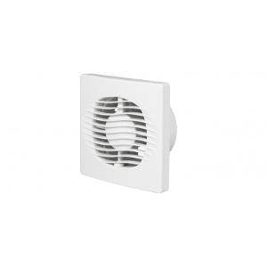 Ventair VWX150T All Purpose Exhaust Fan, With In-Built Timer, 1-20 Minute Run On Time, Wall/Ceiling Mount, 150mm Duct, 200mm x 200mm, 155mm Cut Out, 240V 25W, 313m3 Hour, White