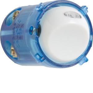 Hager WBM16AXN Switch Mech with Neon, Rocker, Fluoro Rated, Single Pole, 250V 16AX, Gloss White