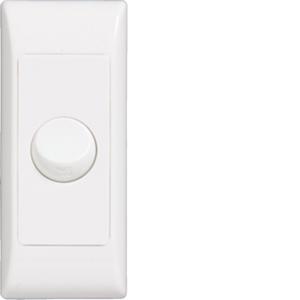 Hager WBSA1 Premiere Architrave Switch, 1 Gang, 16A, 2 Way, Vertical, White