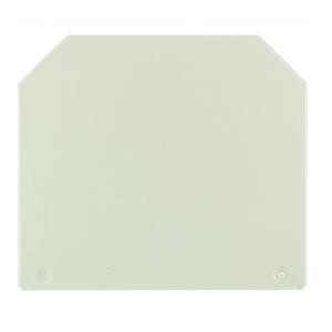 Weidmuller 1050100000 WAP 16+35 WTW 2.5-10 End and Partition Plate for Terminal, Direct Mounting, Wemid, RoHS, 56mm x 1.5mm, Dark Beige