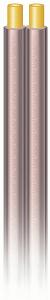 aDigitaLife XT1 Flexible Speaker Cable, 2 Core, Flat, 18AWG, 41/0.16,  Bare Copper Wire, PVC, Clear with White Tracer, 99.9% Oxygen Free, 100 mtr Reel