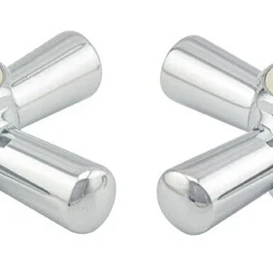 PAIR ENHANCE HANDLE & BUTTONS CP #8622